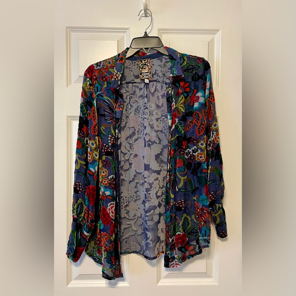 Johnny Was - Minto Burnout Yrene Blouse